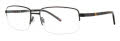 Stetson Stetson XL 41 Matte Black (021) Eyeglasses - Color Image