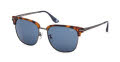 BMW BW0067-H Blonde Havana / Matte Gunmetal (53V) Sunglasses - Color Image
