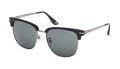BMW BW0067-H Shiny Black / Shiny Dark Ruthenium (01N) Sunglasses - Color Image