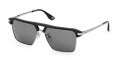 BMW BW0068-H Shiny Black / Shiny Dark Ruthenium (01D) Sunglasses - Color Image