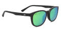 Hobie Bells BELLS SATIN BLACK RIM / COPPER W/ SEA GREEN MIRROR POLARIZED PC LENS CLIP (BELLS-0126) Sunglasses - Color Image