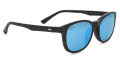 Hobie Bells BELLS SATIN BLACK RIM / GREY W/ COBALT MIRROR POLARIZED PC LENS CLIP (BELLS-0168) Sunglasses - Color Image