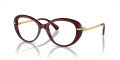 Swarovski SK2001 Burgundy (1008) Eyeglasses - Color Image