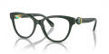 Swarovski SK2004 Dark Green (1026) Eyeglasses - Color Image