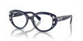 Swarovski SK2006 Opal Blue (1004) Eyeglasses - Color Image