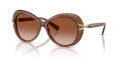 Swarovski SK6026 Transparent Brown/Gradient Brown (106713) Sunglasses - Color Image