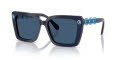 Swarovski SK6032 Blue/Dark Blue (100455) Sunglasses - Color Image