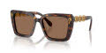 Swarovski SK6032 Havana/Dark Brown (100273) Sunglasses - Color Image