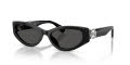 Swarovski SK6045U Black/Dark Grey (100187) Sunglasses - Color Image