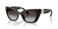 Swarovski SK6047 Black/Grey Gradient (10018G) Sunglasses - Color Image