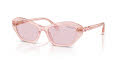 Swarovski SK6048 Transparent Pink/Pink Transition (1070P5) Sunglasses - Color Image