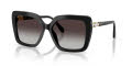 Swarovski SK6049F Black/Gradient Grey (10018G) Sunglasses - Color Image