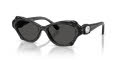 Swarovski SK6050 Dark Grey/Dark Grey (108787) Sunglasses - Color Image