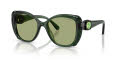 Swarovski SK6051U Transparent Green/Green (104382) Sunglasses - Color Image