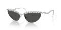 Swarovski SK7030 Silver/Dark Grey (400187) Sunglasses - Color Image