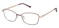 Tura R714 Eggplant/Rose - EGG Eyeglasses - Color Image