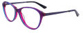 Takumi TK996 With Magnetic Clip-On Lens Blue and Red with Grey Clip on Lens (80) Eyeglasses - Color Image