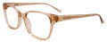 Takumi TK1095-With Magnetic Clip-On Lens Beige Crystal (10) Eyeglasses - Color Image