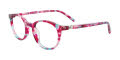 Takumi TK1114 Kids Dark Pink and Turquoise Demi (30) Eyeglasses - Color Image
