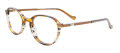 Takumi TK1136 Kids Brown & Amber & Crystal Marbled (010) Eyeglasses - Color Image