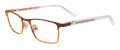 Takumi TK1146 Kids - No Clip-on Matte Dark Brown & Bronze & Silver  (10) Eyeglasses - Color Image