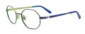 Takumi TK1149 Kids Satin Navy & Shiny Green (050) Eyeglasses - Color Image