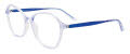 Takumi TK1184 With Magnetic Clip-On Lens Crystal Blue (050) Eyeglasses - Color Image