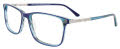 Takumi TK1229 Magnetic Clip-on Lens Blue and Tort (050) Eyeglasses - Color Image