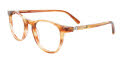Takumi TK1248 with Magnetic Clip On Lens Transparent Demi Blonde (010) Eyeglasses - Color Image