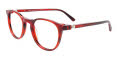 Takumi TK1248 with Magnetic Clip On Lens Transparent Marbled Red (030) Eyeglasses - Color Image