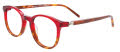 Takumi TK1254 Red & Tortoise (030) Eyeglasses - Color Image