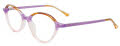 Takumi TK1275 Brown & Purple & Pink Crystal  (080) Eyeglasses - Color Image