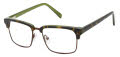 Ted Baker B977 Tortoise Green (TOR) Eyeglasses - Color Image
