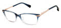 Ted Baker TLW009 Blue (BLU) Eyeglasses - Color Image