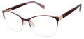 Ted Baker TW520 Burgundy (BUR) Eyeglasses - Color Image