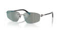 Tiffany & Co. TF3114 Gunmetal/Grey Mirror Milky Blue (600325) Sunglasses - Color Image
