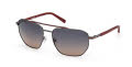 Timberland TB00038 Shiny Dark Ruthenium (06D) Sunglasses - Color Image