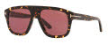 Tom Ford FT0777 Tortoise / Red (52S) Sunglasses - Color Image