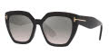 Tom Ford FT0939 Black-Shiny / Grey-Gradient (01B) Sunglasses - Color Image