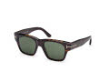 Tom Ford FT1280 Tortoise Black/Green (4400J1) Sunglasses - Color Image