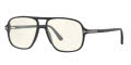 Tom Ford Blue Light Collection FT5737-B Black Matte / Blue Block Lenses (002) Eyeglasses - Color Image