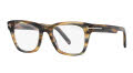 Tom Ford Blue Light Collection FT5886-B Light Brown / Blue Block Lenses (045) Eyeglasses - Color Image