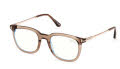 Tom Ford FT5904-B Brown-Shiny (1950) Eyeglasses - Color Image