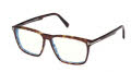 Tom Ford FT5959-B Tortoise (052) Eyeglasses - Color Image