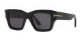 Tom Ford ILIAS BLACK SHINY / GREY (1330L1) Sunglasses - Color Image