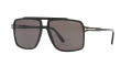 Tom Ford FT1177 KEMP Black Shiny-Grey  (1330L1) Sunglasses - Color Image
