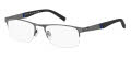 Tommy Hilfiger TH 2083 Silver Black (4120) Eyeglasses - Color Image