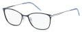 Tommy Hilfiger Th 1637 Blue Palladium (0ECJ) Eyeglasses - Color Image