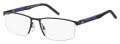 Tommy Hilfiger Th 1640 Black Blue (0D51) Eyeglasses - Color Image