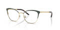 Tory Burch TY1076 Shiny Light Gold (3357) Eyeglasses - Color Image